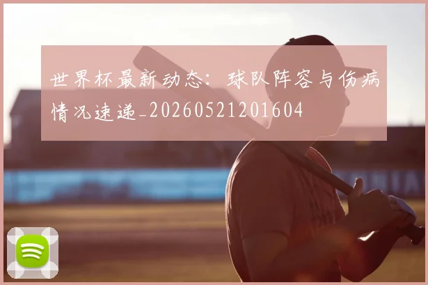 世界杯最新动态：球队阵容与伤病情况速递_20260521201604